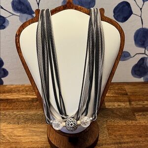 David Yurman quartz diamond quatrefoil necklace